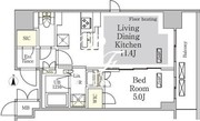 テラス御徒町 401 間取り図