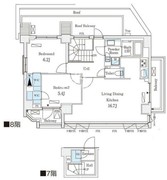 イプセ碑文谷 702 間取り図