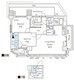 イプセ碑文谷 702 間取り図