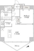 ミリアレジデンス新宿御苑2 1001 間取り図