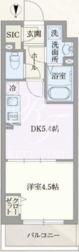 ルネサンスコート自由が丘 201 間取り図