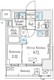 テラス押上 501 間取り図