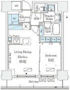 テラス押上 509 間取り図