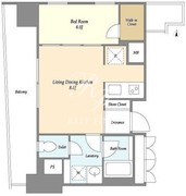 グランテール代々木 306 間取り図