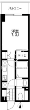 プライマル錦糸町 309 間取り図