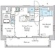 プライムブリス浅草蔵前 1301 間取り図