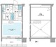 プライムアーバン芝浦ロフト 203 間取り図