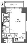 ラドゥセール東神田 401 間取り図