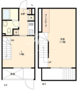 グランパセオ新宿 101 間取り図