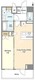 ラドゥセール東神田 1202 間取り図