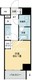KDA御殿山 702 間取り図
