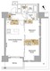ザ・パークハビオ滝野川 1008 間取り図
