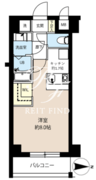 レオーネ王子飛鳥山 401 間取り図