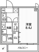 オルタナ北品川 301 間取り図