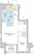 プラウドフラット浅草アベニュー 501 間取り図