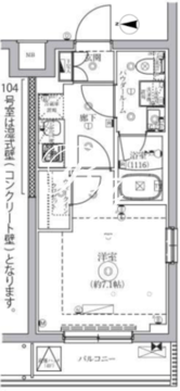 セジョリ千鳥町 404 間取り図