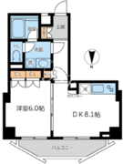 シティスパイア若松町 303 間取り図