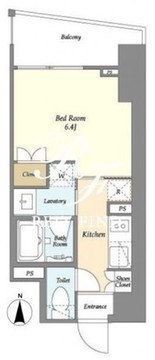 リーブルグラント四谷三丁目 430 間取り図