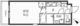 新宿夏目坂コート 301 間取り図