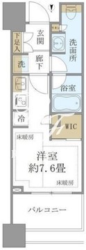 白金ザ・スカイ E-1019 間取り図