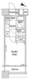ファーストリアルタワー新宿 1714 間取り図