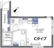 アヴァンタージュ恵比寿 103 間取り図