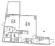オルタナ祐天寺 401 間取り図