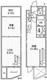 オルタナ早稲田 106 間取り図