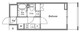 グランパセオ目黒 702 間取り図