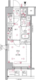 クレイシアIDZ北赤羽 701 間取り図