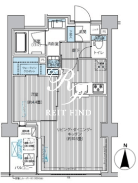 御幸レジデンス日本橋茅場町 702 間取り図