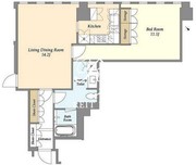 プルデンシャルタワーレジデンス 3610 間取り図