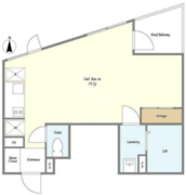 ヴィラ・ハーモニー不動前 301 間取り図