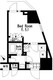 レジディア大森3 1405 間取り図
