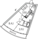 グランデュオ代々木2 303 間取り図