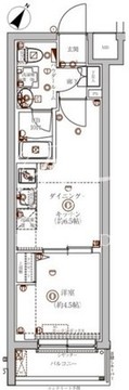 グランパセオ門前仲町 307 間取り図