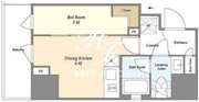 ジオエント門前仲町 402 間取り図 ?>