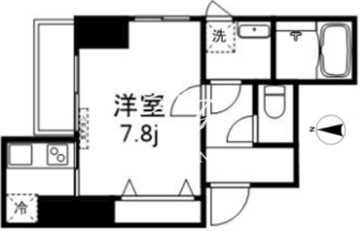 ブレスレジデンス扇橋 401 間取り図