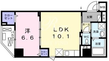 リスペクトワン 101 間取り図