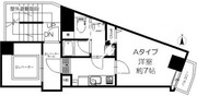 グランデイ芝公園 501 間取り図