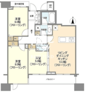 HF白金高輪レジデンス 602 間取り図