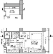 東雲キャナルコートCODAN 18-1410 間取り図