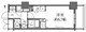 HF駒沢公園レジデンスタワー 2701 間取り図