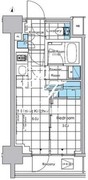 ルフォンプログレ神田プレミア 204 間取り図