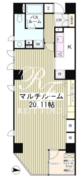 クレイドル日本橋 1002 間取り図
