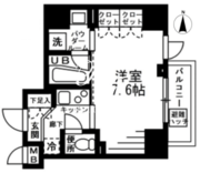 プライマル上野イースト 703 間取り図 ?>