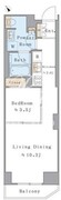 ブリリアイスト北沢ケヤキ 201 間取り図 ?>