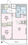 N’sパークレジデンス森下 504 間取り図