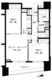 パークキューブ浅草田原町 1303 間取り図