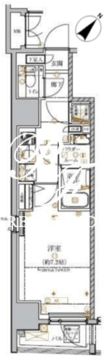 アルテシモリブラ 502 間取り図